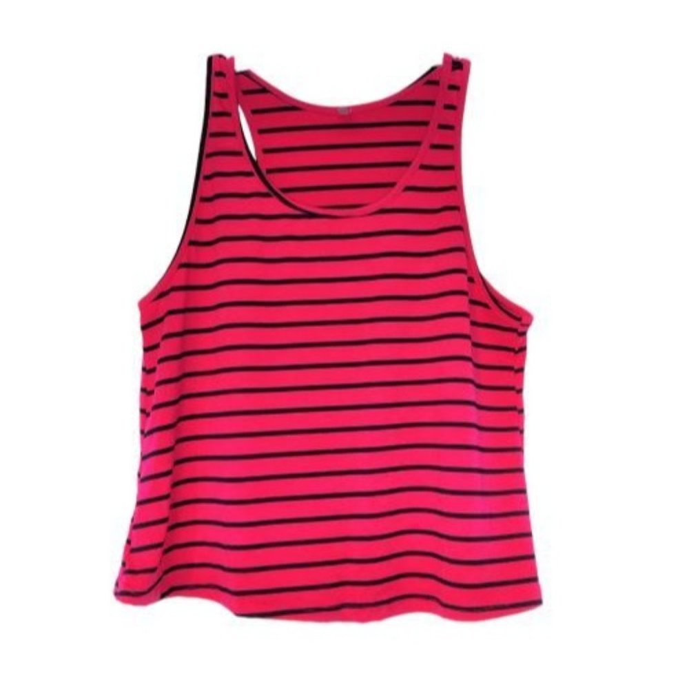 Acting Pro Women's Striped Tank Top